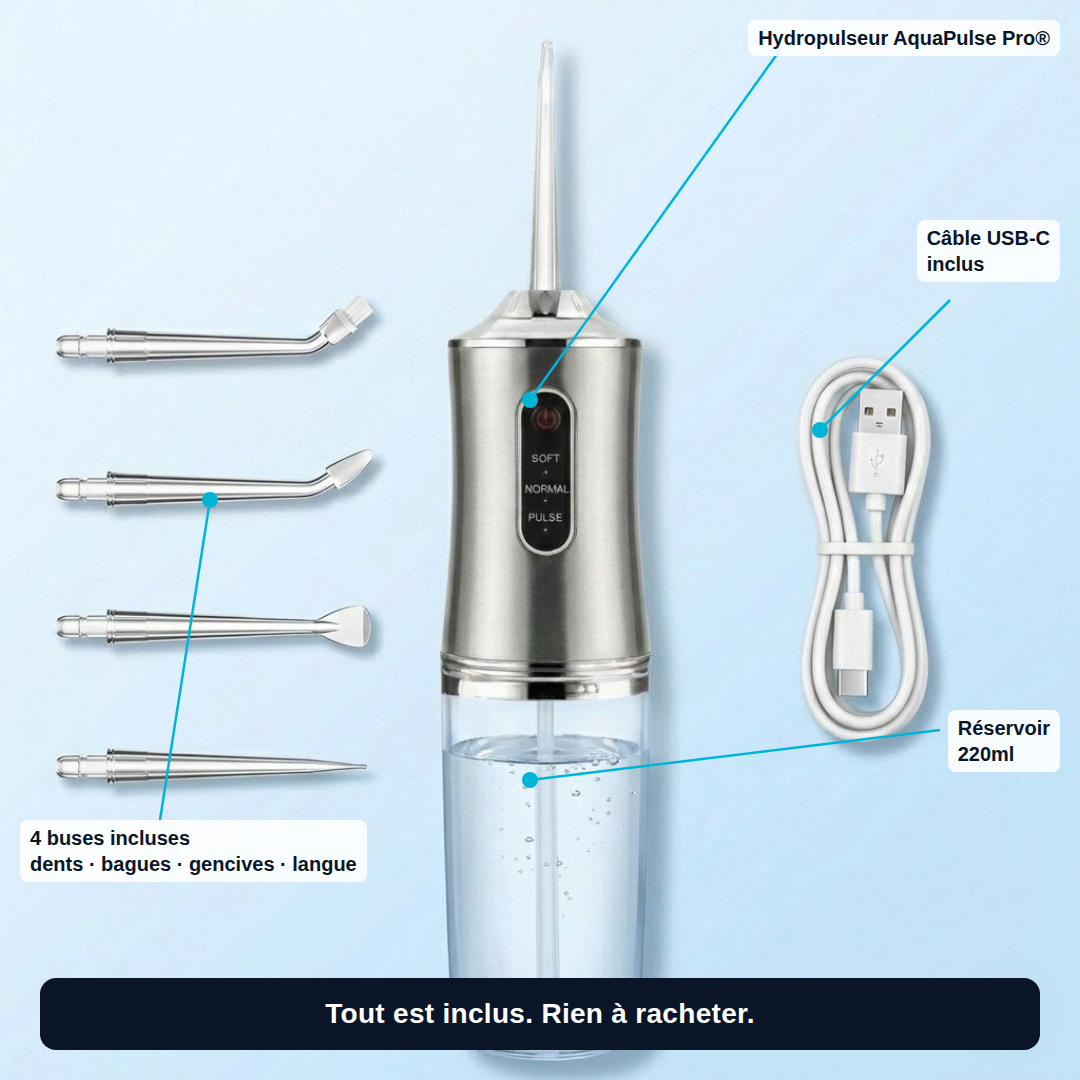 AquaPulse Pro — Hydropulseur portable