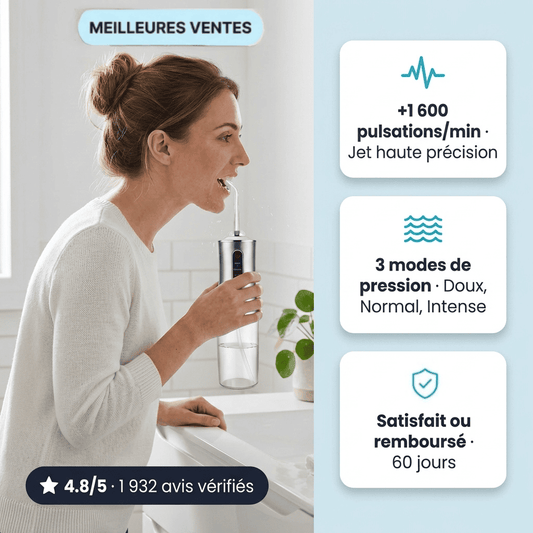 AquaPulse Pro — Hydropulseur portable