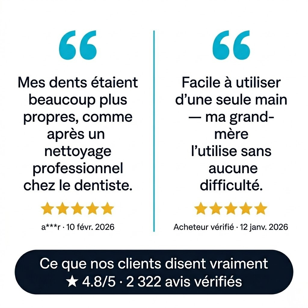 SmylePro — Brosse à dent automatique adulte
