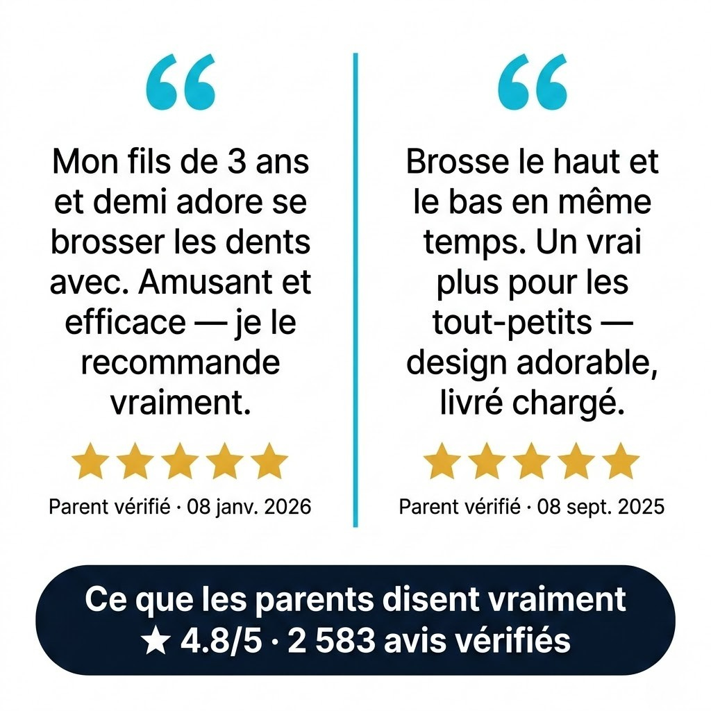 SmylePro Kids — Brosse à dent automatique enfant
