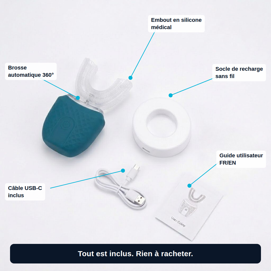 SmylePro — Brosse à dent automatique adulte