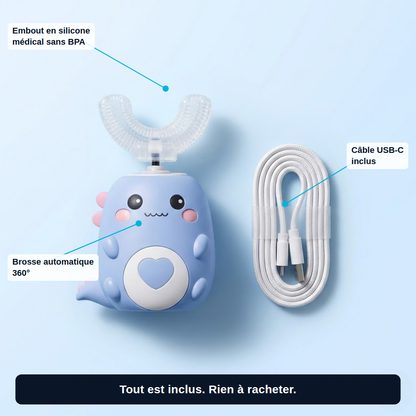 SmylePro Kids — Brosse à dent automatique enfant