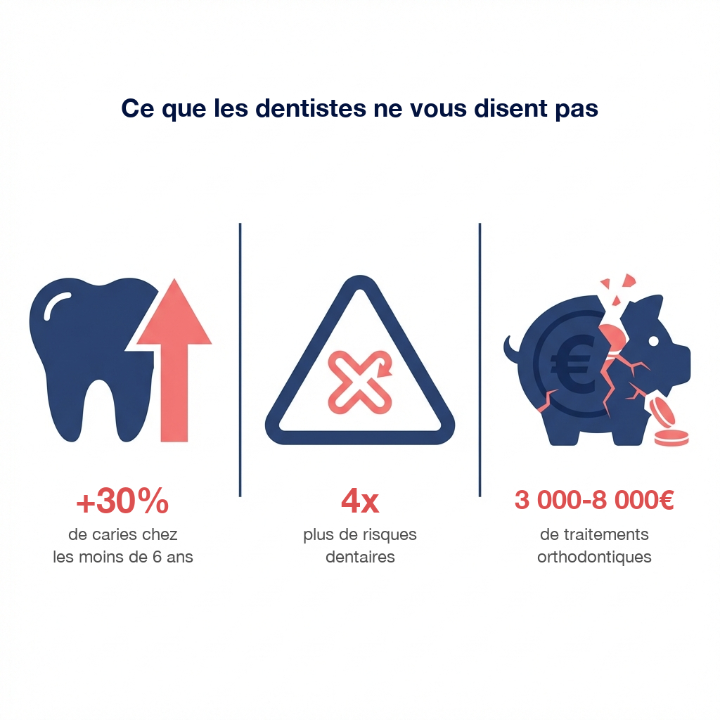 Statistiques sur les caries dentaires chez les enfants