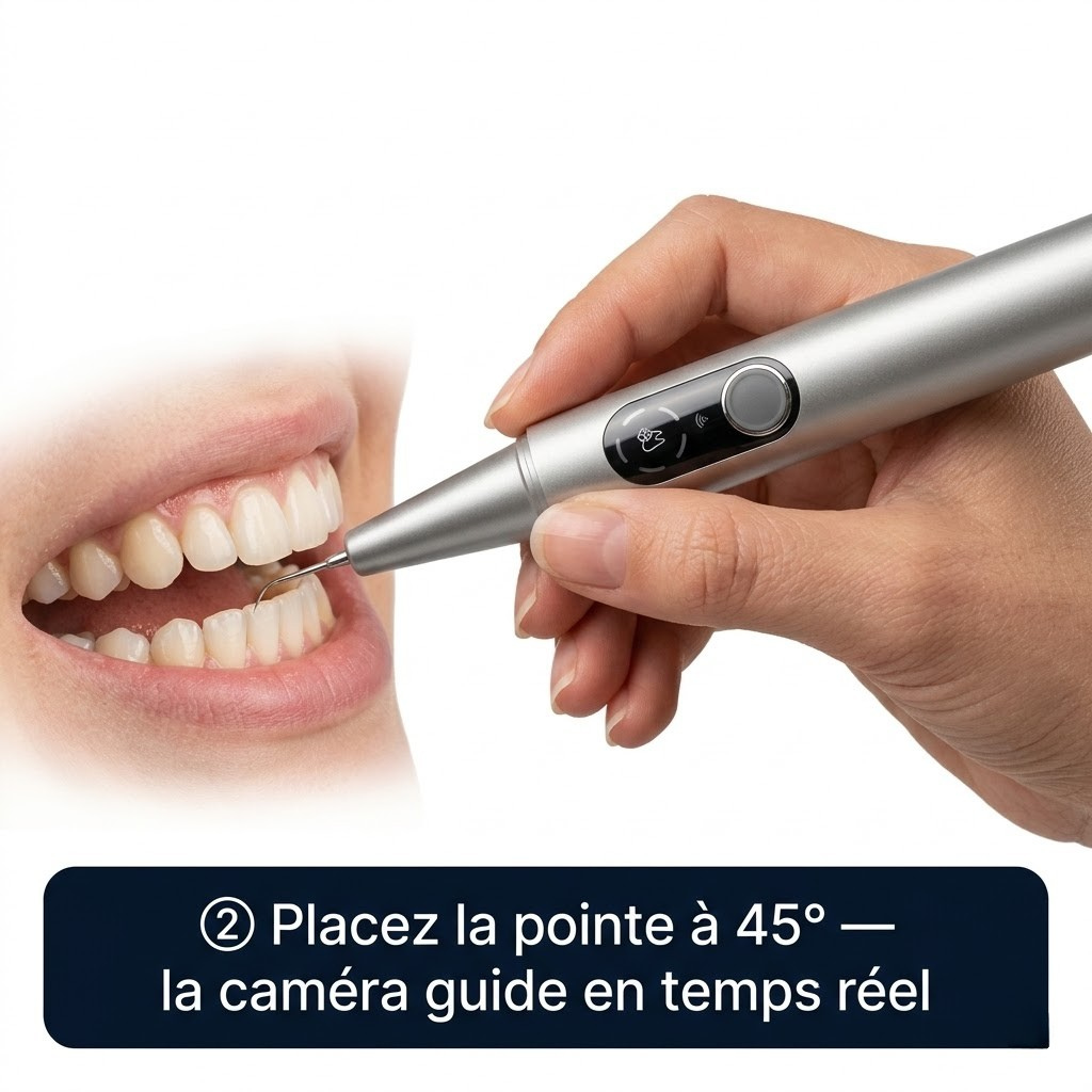 SonicClean — Détartreur à caméra intégré