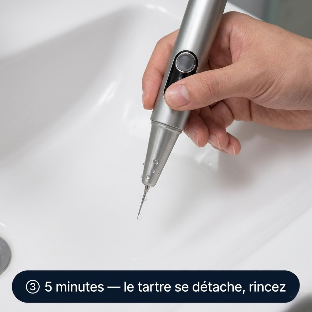 SonicClean — Détartreur à caméra intégré